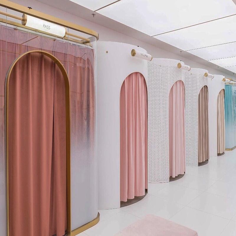 Holland velvet curtain's showroom