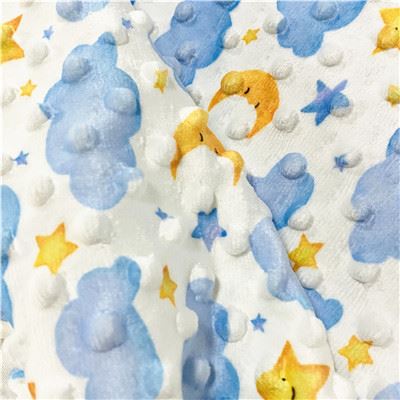 Minky plush fabric