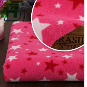 Kain Fleece Polar bercetak