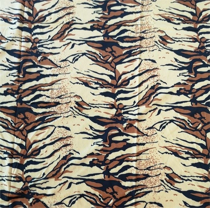 Animal Print Velvet Upholstery Fabric
