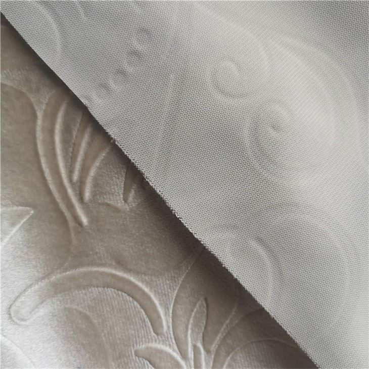 Embossed Velvet Upholstery Fabric