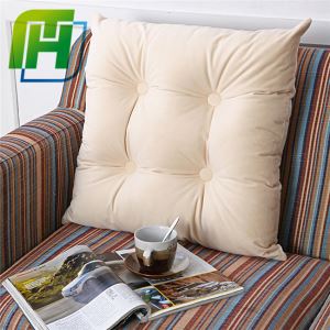 Bantal Bangku Velvet Square Hiasan