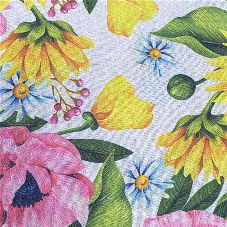 Print Linen Fabric