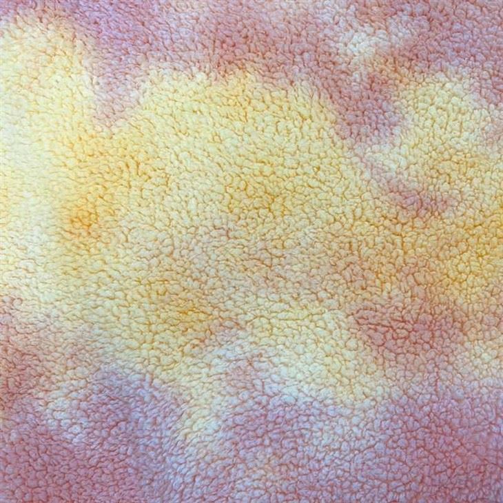 Tie Dye Sherpa Fleece Fabric