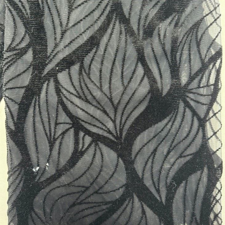 Burnout Stretch Velvet Fabric