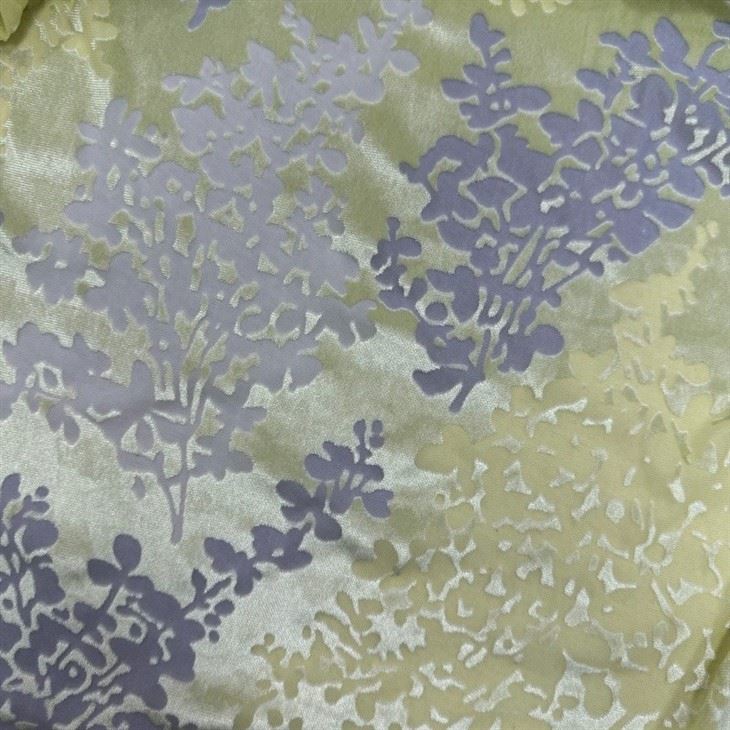 Burnout Stretch Velvet Fabric