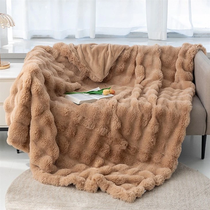 Rabbit Bubble Nap Blanket