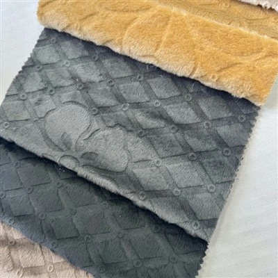 Bahan Minky Embossed